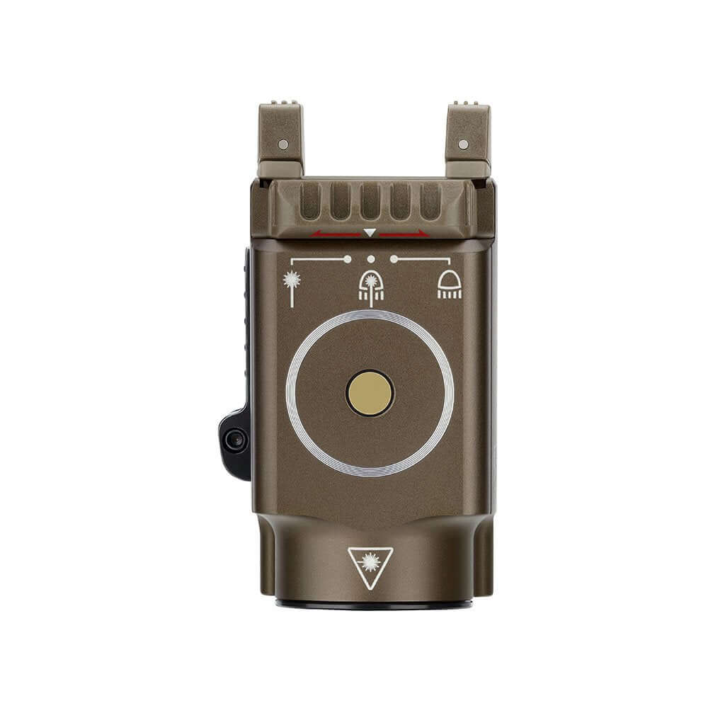 פנס טקטי עם ציין אדום BALDR MINI RL מדברי -  OLIGHT -  פנס טקטי עם ציין אדום BALDR MINI RL -  Time to EDC.com -  