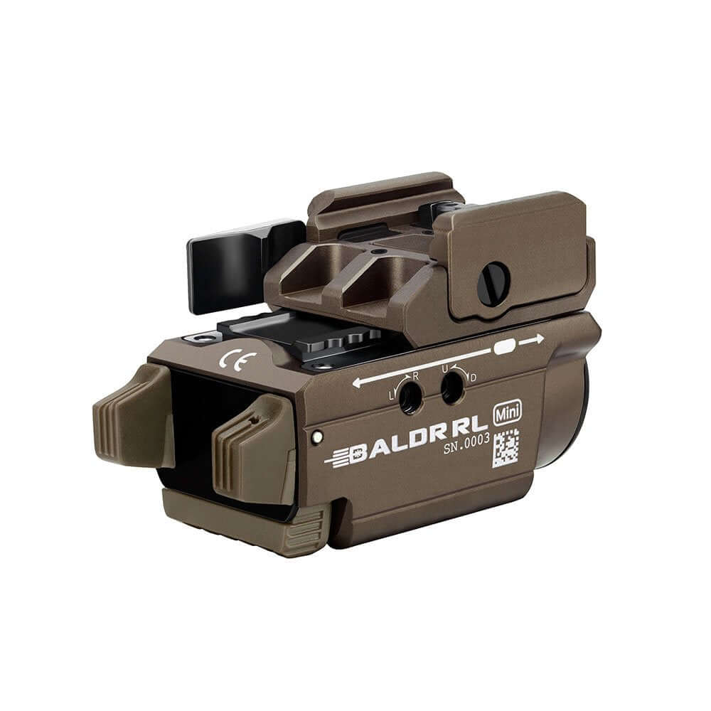 פנס טקטי עם ציין לייזר ירוק BALDR MINI -  OLIGHT -  פנס טקטי יחד עם ציין ירוק BALDR MINI -  Time to EDC.com -  